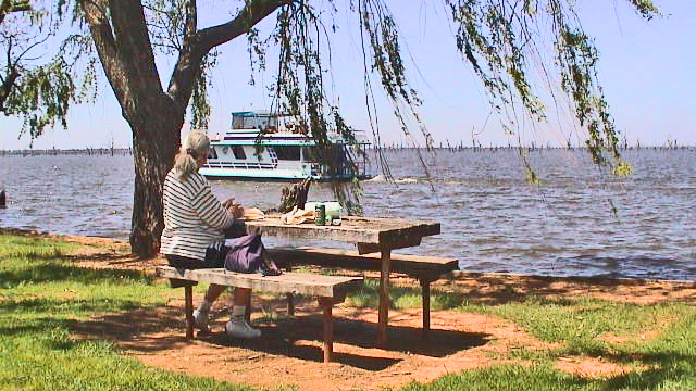 Picknick am Lake Mulwala
